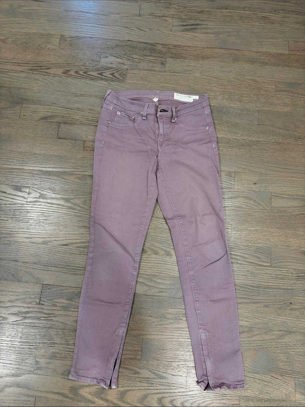 rag & bone Mauve Skinny Jeans